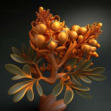 3D model Paramyrmosa pulla (STL)